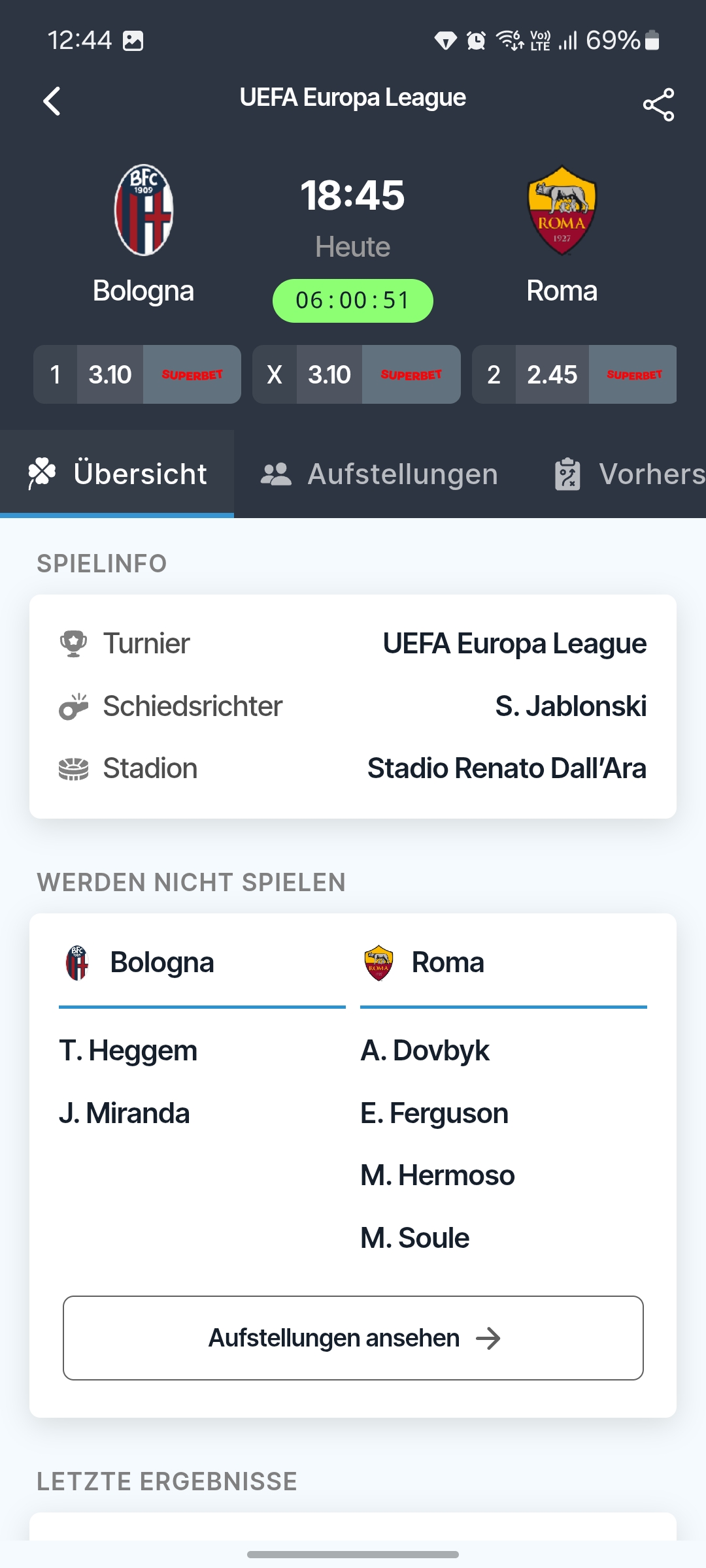 Spieldetails