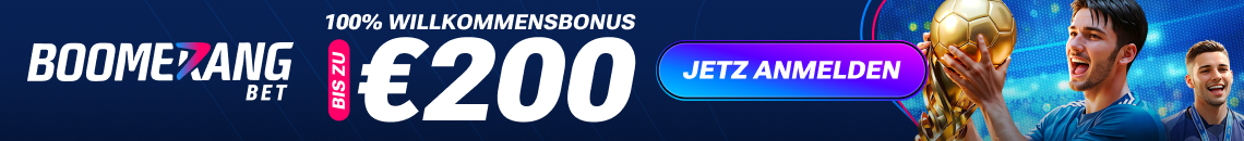 Boomerang Bet sport wilkommensbonus