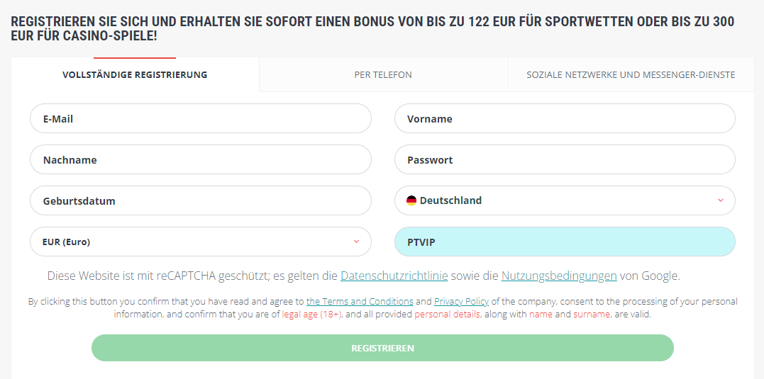 22bet Aktionscode